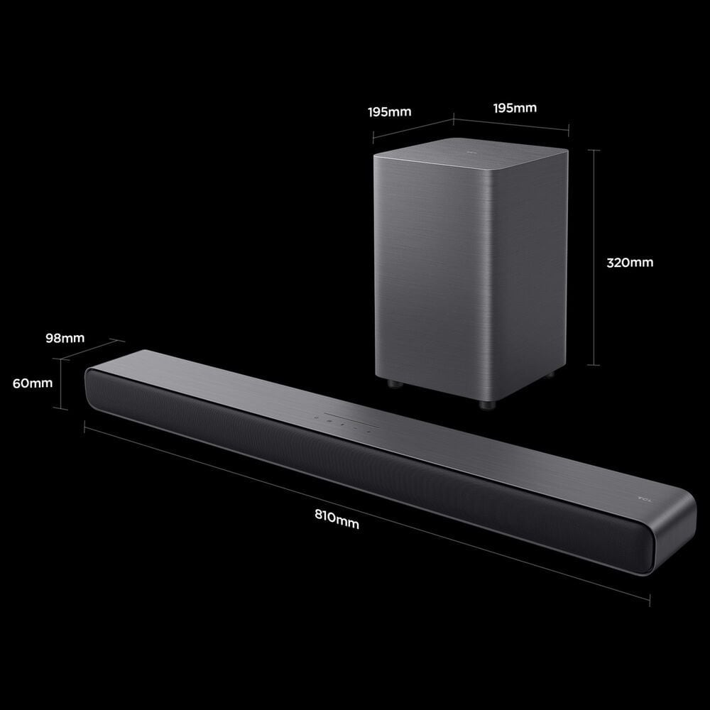 TCL 55" Class QM6K Series 4K UHD HDR QD-Mini LED - Smart Google TV with S Class 2.0 Channel Soundbar System in Black, , large