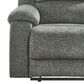 Signature Design by Ashley Goalie 6-Piece Manual Reclining Curved Sectional in Pewter, , large