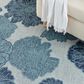 Nourison Garden Oasis Floral Blue 8" x 10" Indoor/Outdoor Area Rug, , large