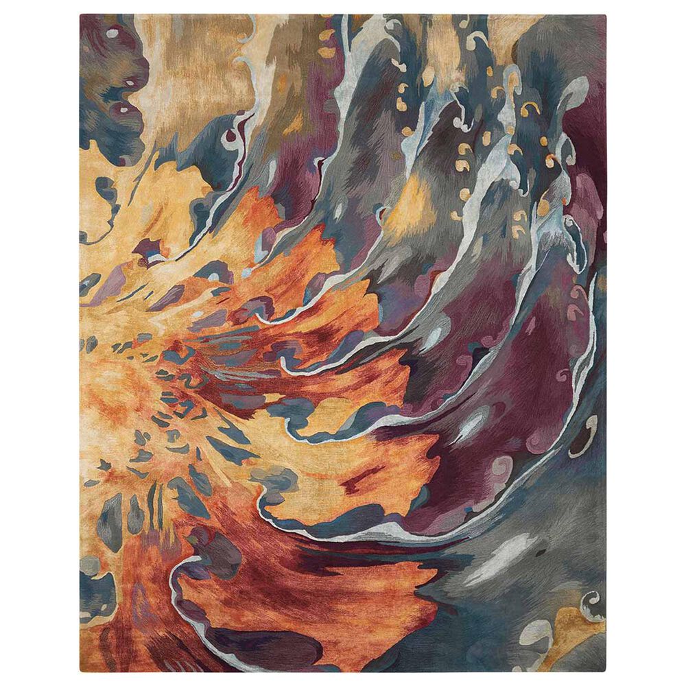 Nourison Prismatic PRS08 8"6" x 11"6" Multicolor Area Rug, , large