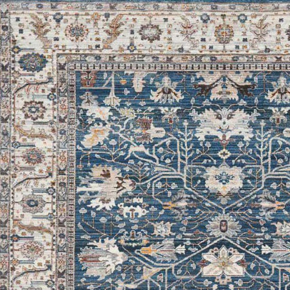 Amer Rugs Arcadia 2&#39; x 3&#39; Navy Blue Ivory Area Rug, , large