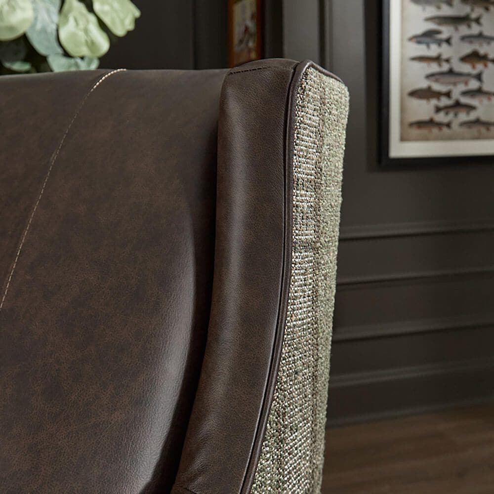 Best Home Furnishings Keatling Accent Chair in Dark Brown and Moss, , large