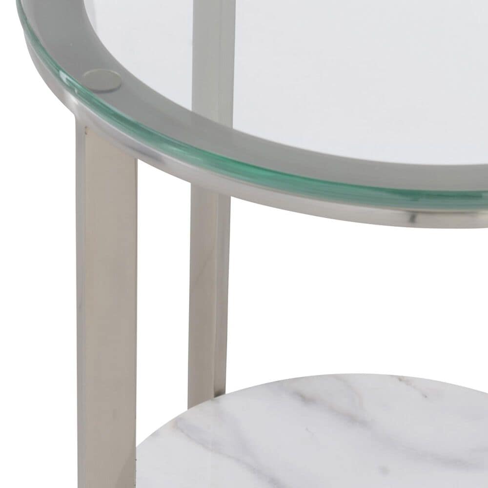 Bernhardt Lafayette Accent Table in Silver Mist, , large