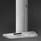 SMEG 36" Flat T-Shape Universal Brushed Hood in Stainless Steel, , large