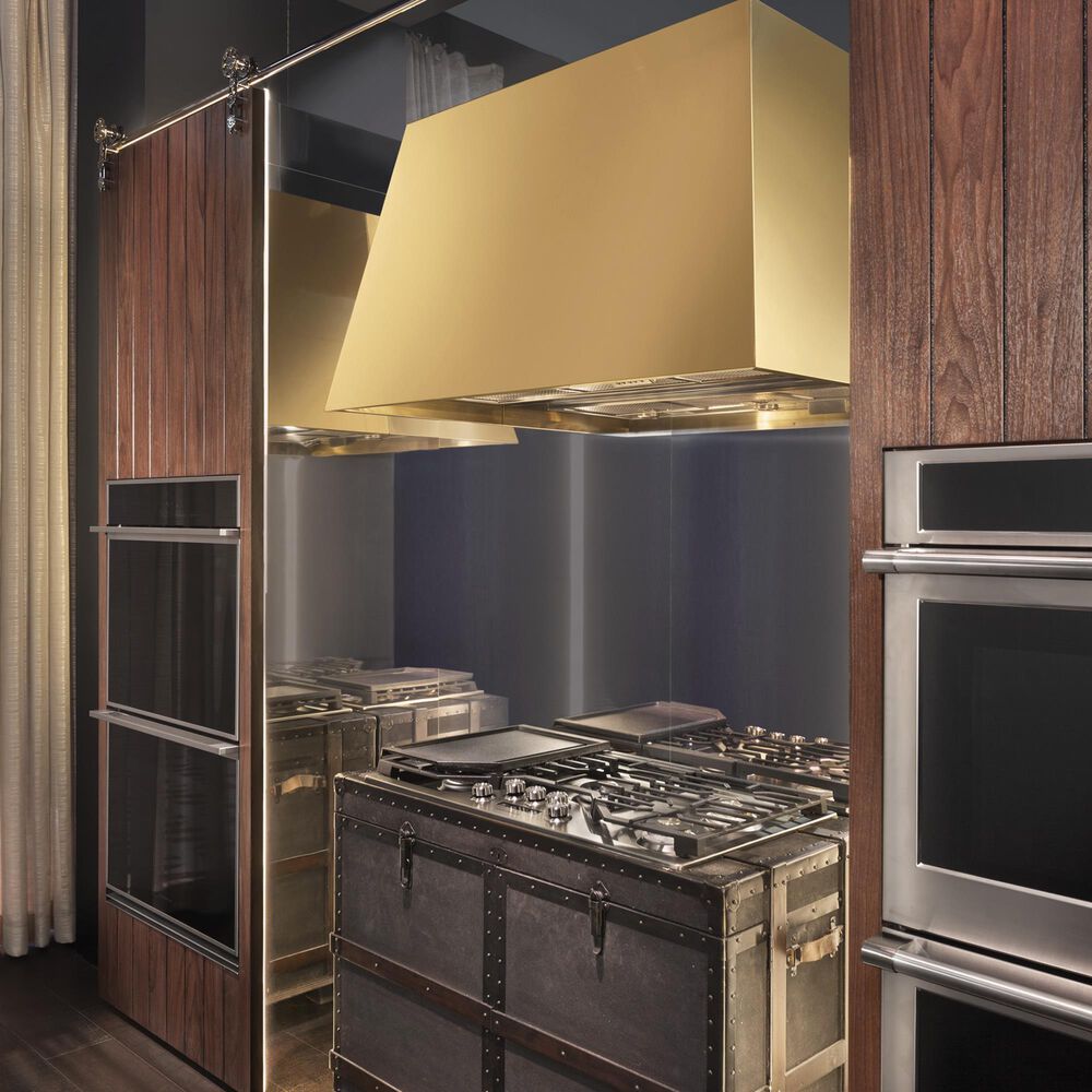 Monogram 30&quot; Smart Electric Convection Double Wall Oven Statement - Stainless Steel, , large