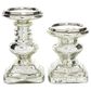 Maple and Jade 9" Traditional Candle Holder in Silver (Set of 2), , large
