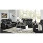 Ashley Boyington Power Reclining Sofa in Black, , large
