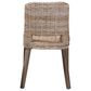 Baxton Studio Magy Side Chair in Greywashed and Brown, , large