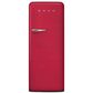 SMEG 9.53 Cu. Ft. Freestanding Compact Refrigerator with Right Handle in Ruby Red, , large