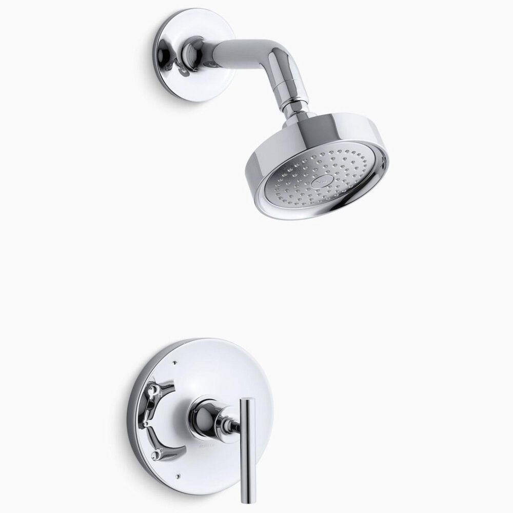 Kohler Purist Rite-Temp Shower Trim Kit with Lever Handle in Polished Chrome, , large