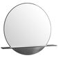 James Martin Platform 24" Round Mirror in Modern Iron, , large