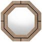 Baxton Studio Mirai Octagon Accent Mirror in Natural and Black, , large