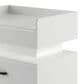 Hearth and Haven 2-Drawer Nightstand with Adjustable LED Strip Light in White, , large