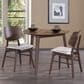 New Heritage Design Corner Dining Table Only in Walnut, , large