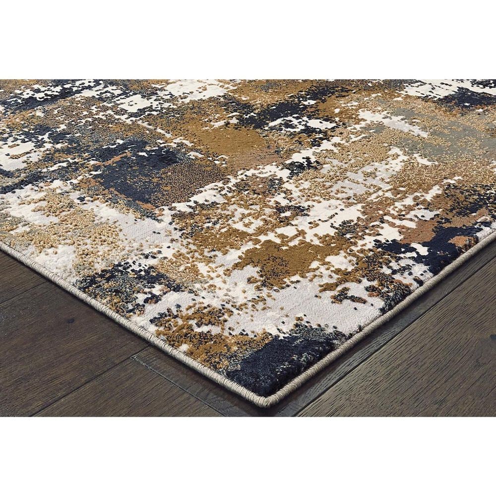 Oriental Weavers Bowen 4928X 3&#39;10&quot; x 5&#39;5&quot; Grey Area Rug, , large