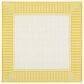 Surya Alfresco 7"3" Square Pearl, Saffron, Beige and Tan Indoor/Outdoor Area Rug, , large