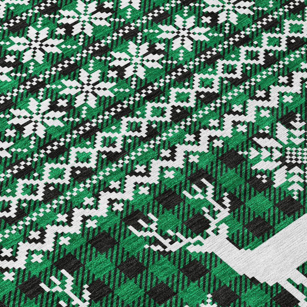 Dalyn Rug Company Wonderland WN28 5&#39; x 7&#39;6&quot; Green Indoor/Outdoor Area Rug, , large