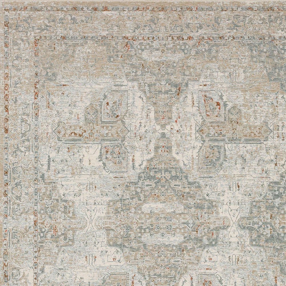 Karastan Solitude Via Salaria 10&#39; x 14&#39; Cream Beige Area Rug, , large