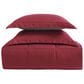 Pem America Truly Soft Everyday 2-Piece Twin XL Reversible Comforter Set in Red and Grey, , large