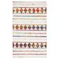 Safavieh Natura NAT657A 4" x 6" Ivory and Red Area Rug, , large