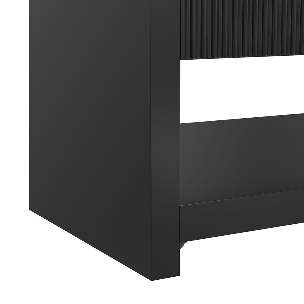 Mayberry Hill Ridgemont Coffee Table with Casters in Black, , large