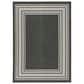 Nourison Horizon HOZ03 Black 3" x 5" Indoor/Outdoor Area Rug, , large