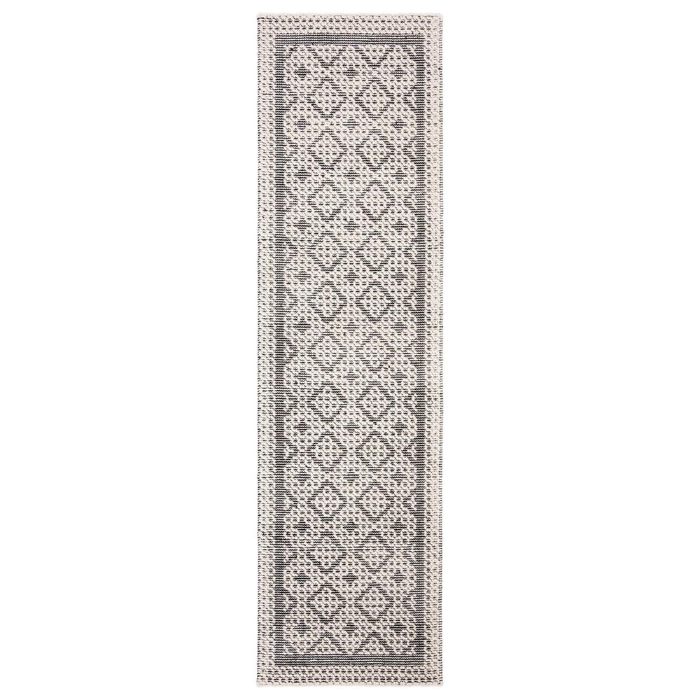 Safavieh Natura 2"3" x 8" Creme and Black Runner, , large