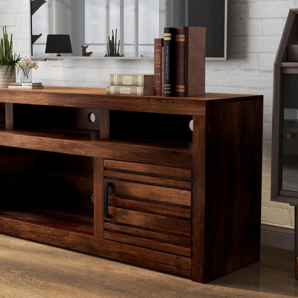 Legends Home Sausalito 72" TV Console in Whiskey, , large