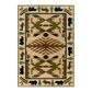 Oriental Weavers Hudson 1072A 5"3" x 7"6" Beige Area Rug, , large