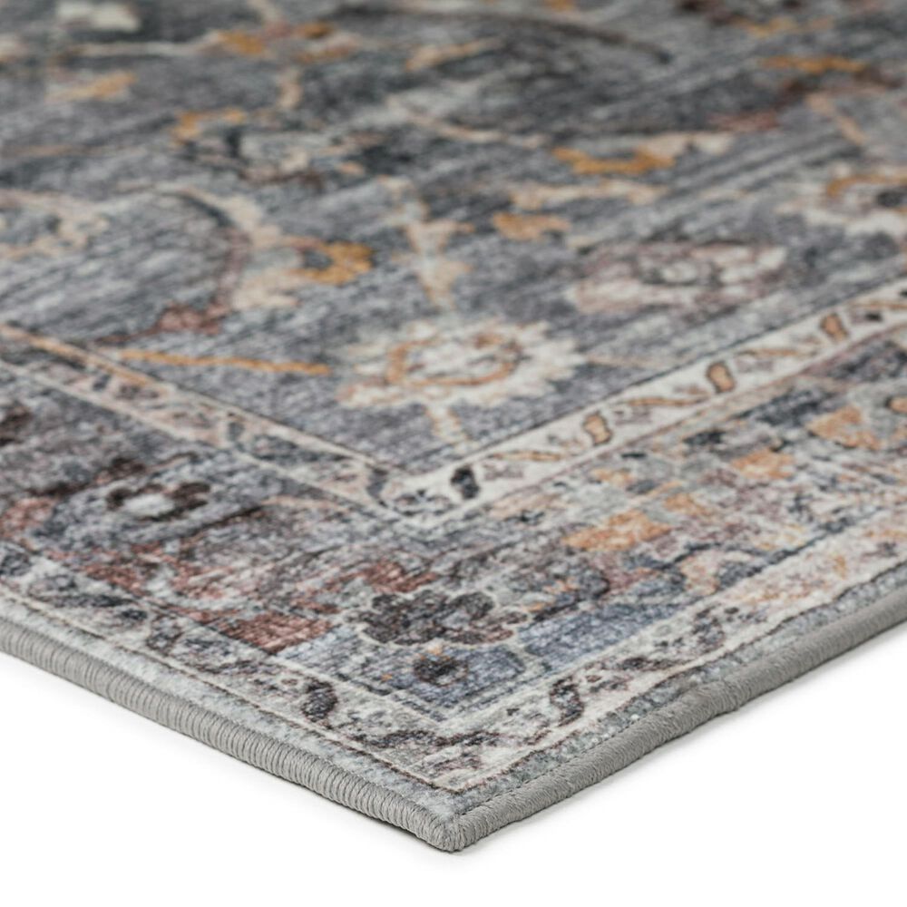 Dalyn Rug Company Jericho 2&#39;6&quot; x 12&#39; Silver Indoor/Outdoor Runner, , large
