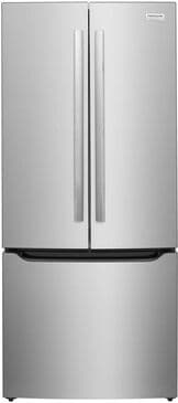 Frigidaire Gallery 20.0 Cu. Ft. Standard-Depth French Door Refrigerator in Stainless Steel, , large