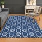 Dalyn Rug Company The Reserve TR6 Navy 3" x 5" Indoor/Outdoor Area Rug, , large