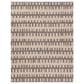 Jaipur Hadi Emir 8" x 10" Feather Gray, Bungee Cord and Almond Milk Area Rug, , large