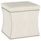 Skyline Furniture Turner Storage Ottoman in Linen Talc, , large