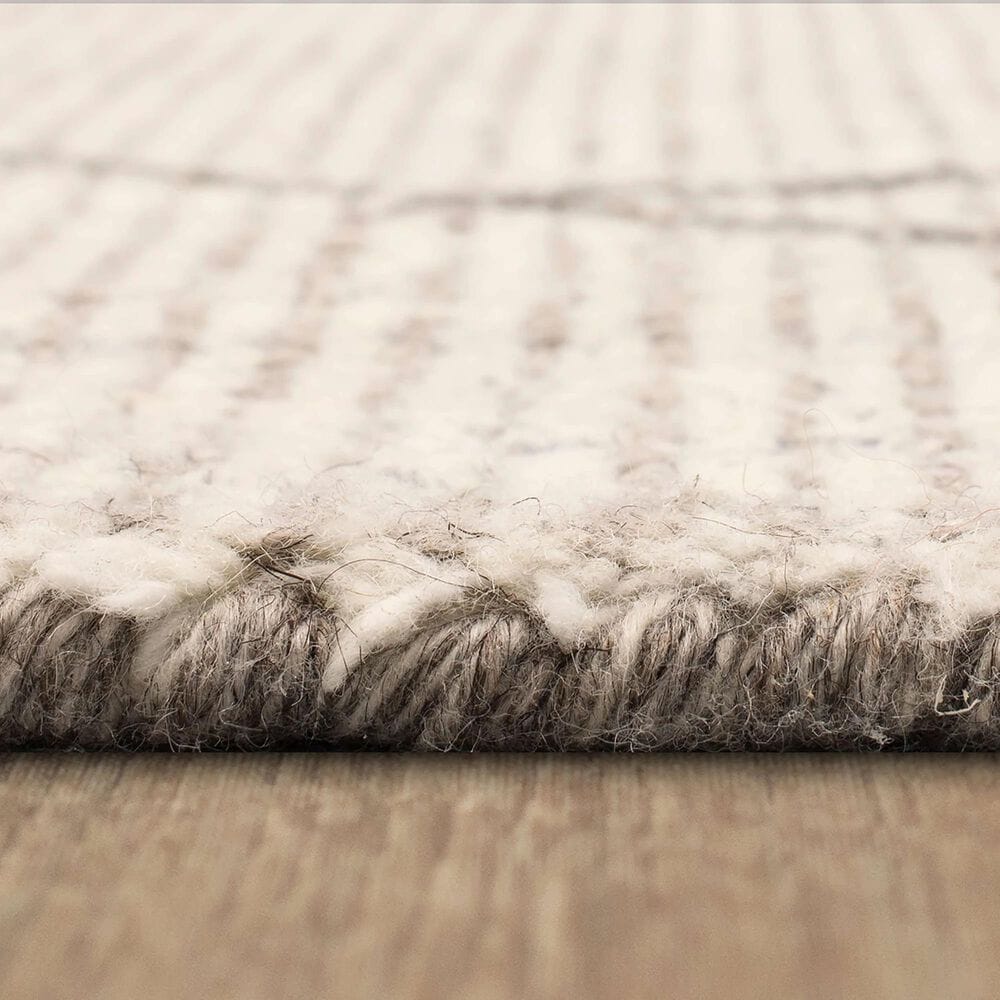 Karastan Tangier RG187-620 4&#39; x 6&#39; Tribal Diamond Silver Area Rug, , large