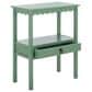 Safavieh Haven Low Drawer End Table in Sage Green, , large