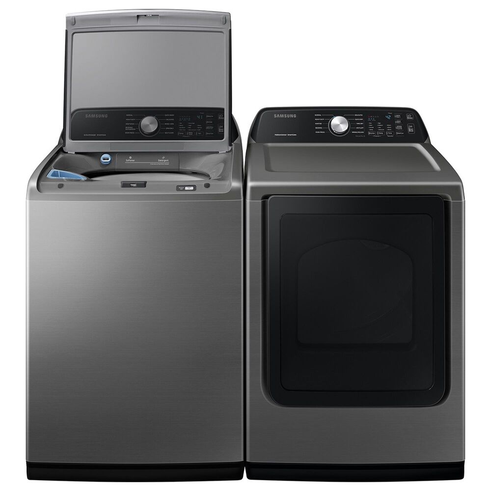 Samsung 4.5 Cu. Ft. Top Load Washer and 7.4 Cu. Ft. Electric Dryer