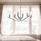 Cal Lighting Vireo Chandelier in Brushed Steel, , large