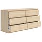 Ashley Onita 6-Drawer Dresser in Natural, , large