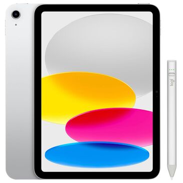Apple 10.9" Ipad 64gb-Slv/Crayon, , large