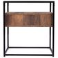 Southern Enterprises Olivern End Table in Black and Natural, , large