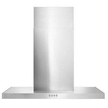 Whirlpool 30" Wall Mount Flat Range Hood in Stainless Steel, , large
