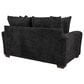 Northwestern Zazie Stationary Loveseat in Onyx, , large