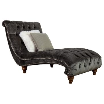 Aria Designs Lorraine Chaise in Gray, , large