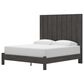 Ashley Fraluna King Panel Bed in Charcoal, , large