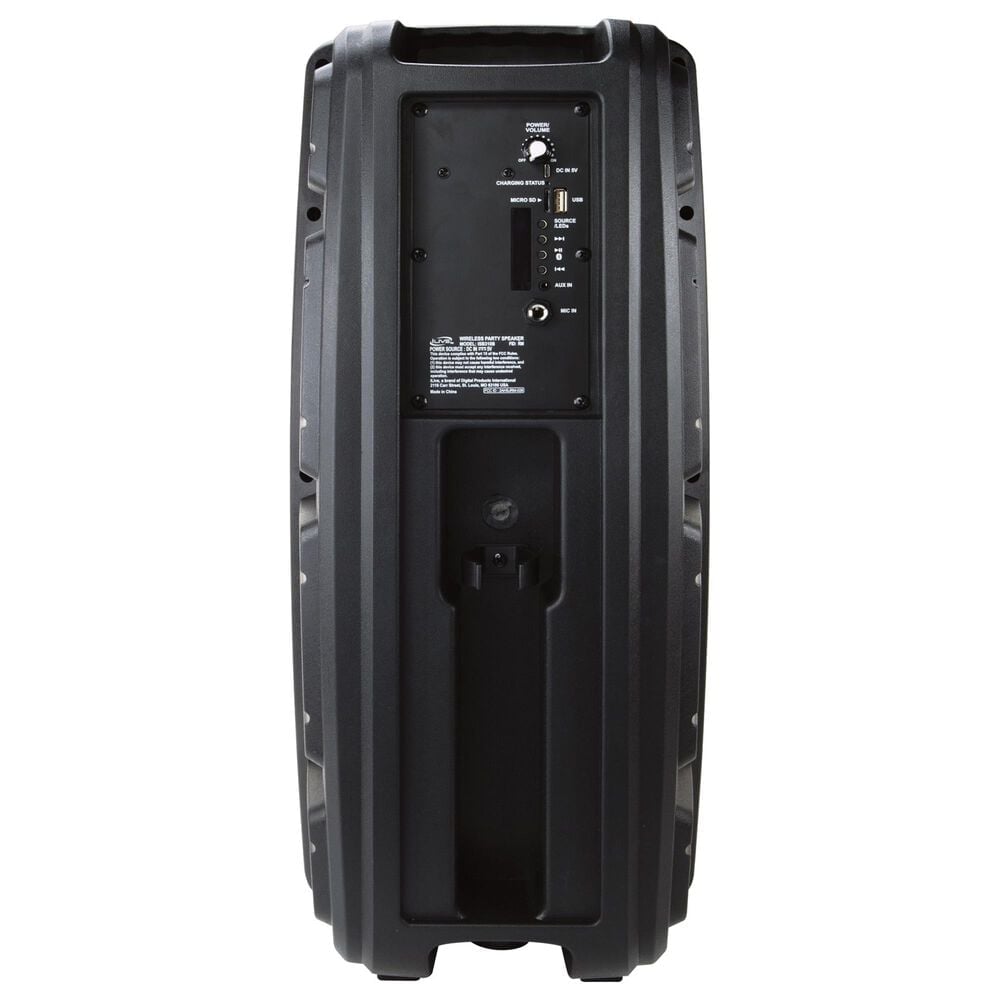 iLive Bluetooth Tailgate Party Speaker in Black, , large