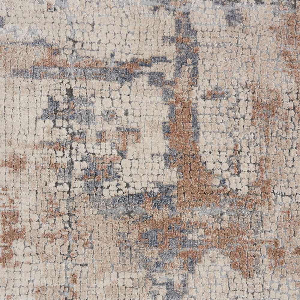 Nourison Rustic Textures RUS06 9&#39;3&quot; x 12&#39;9&quot; Beige and Grey Area Rug, , large