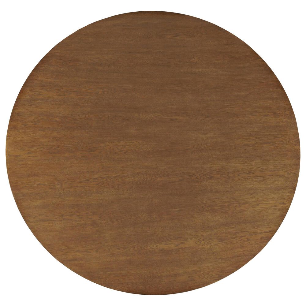 Jofran Auden and Tate 5-Piece Dining Table Set in Chestnut, , large