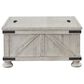 Ashley Carynhurst Cocktail Table with Storage in Whitewash, , large
