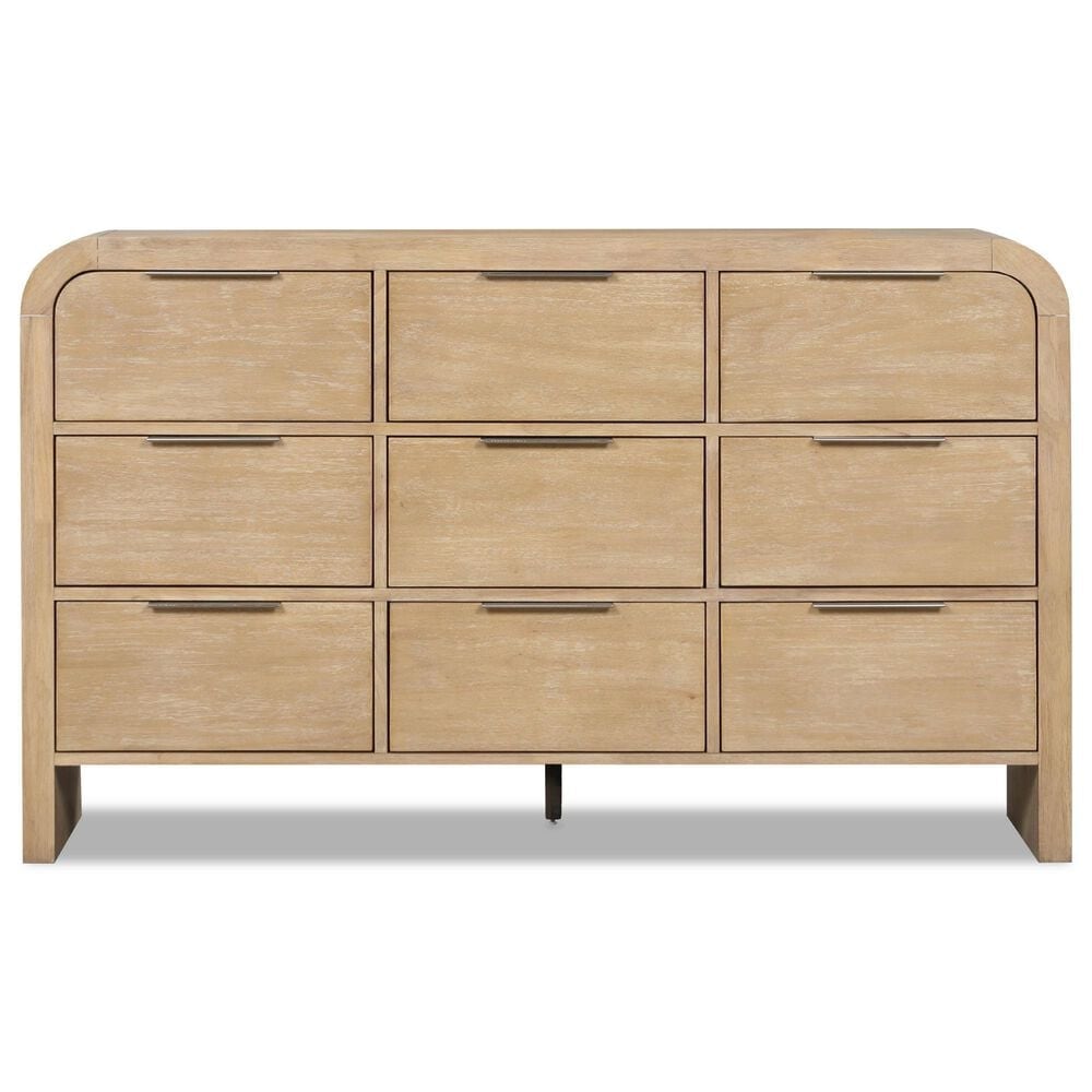 Furniture of America Hayes 9-Drawer Dresser in Natural, , large